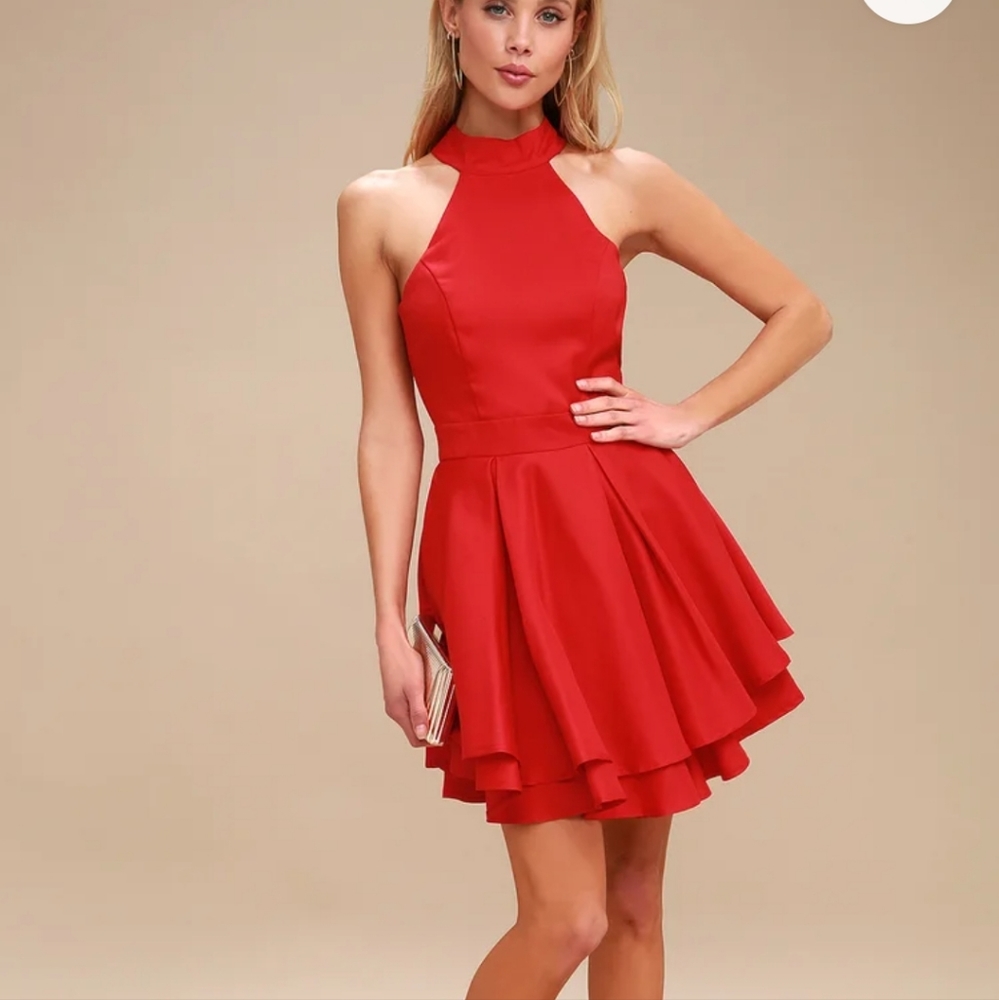 Lulus dress rehearsal skater dress